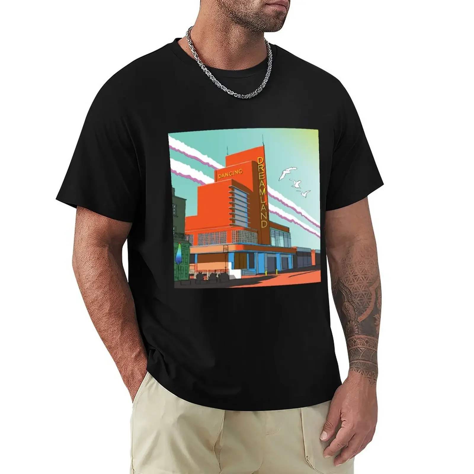 

Dreamland Margate Seaside Thanet Coast England Kent UK T-Shirt sublime Short sleeve tee mens graphic t-shirts pack