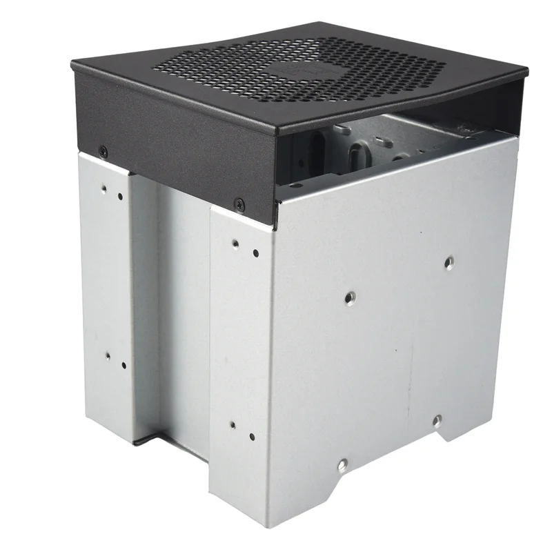 Rak Kandang Hard Drive HDD Kapasitas Besar 4 Bay 5 Inci 3 X Ruang Drive Optik Hingga 3.5 Inci SAS SATA Hard Drive Tray Caddy