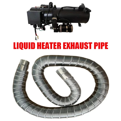 Tubo de escape de 150cm, 40mm y 70mm, calentador de líquido, tubo de acero inoxidable, manguera de ventilación de Gas para coche, caravana y Camper