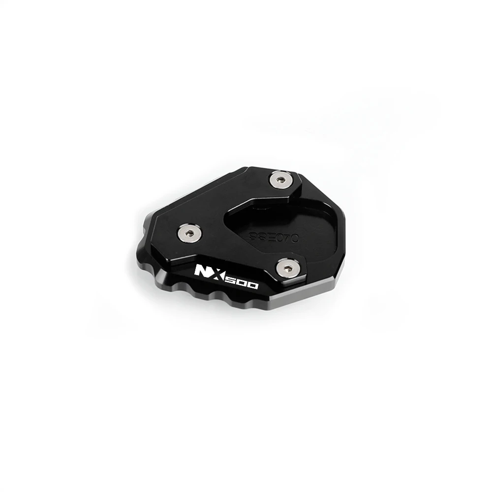

Для HONDA NX500 NX 500 2023 2024 2025 аксессуары для мотоциклов, удлинитель подставки для ног, боковая подставка, пластина-увеличитель NX 500 400