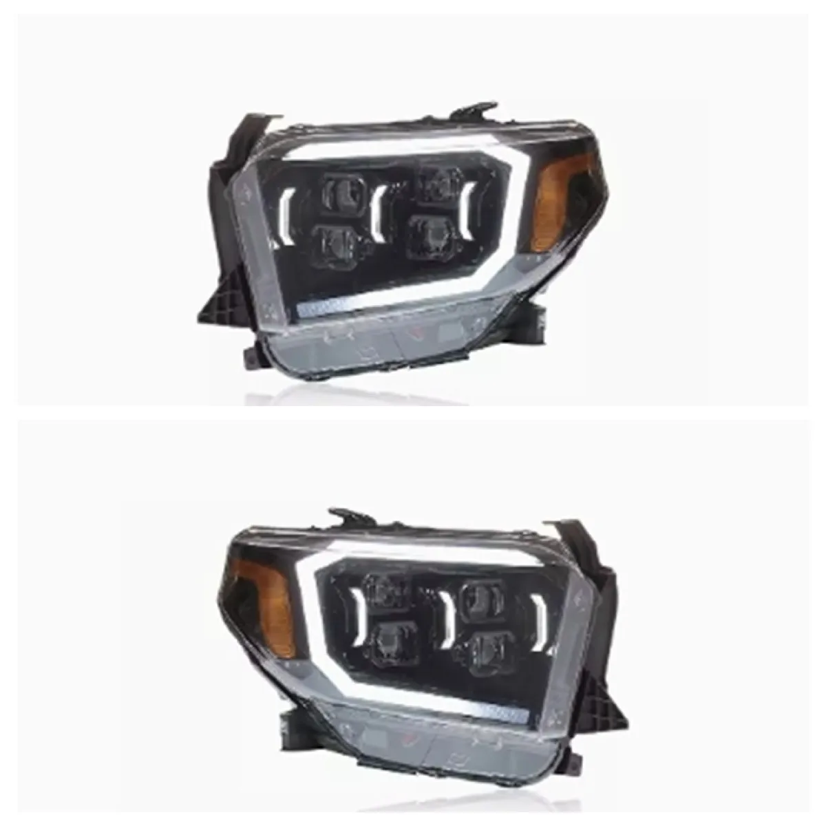 

Car Headlight Headlamp for Toyota Tundra 14-20 DRL Daytime Running Light High low beam Turn signal