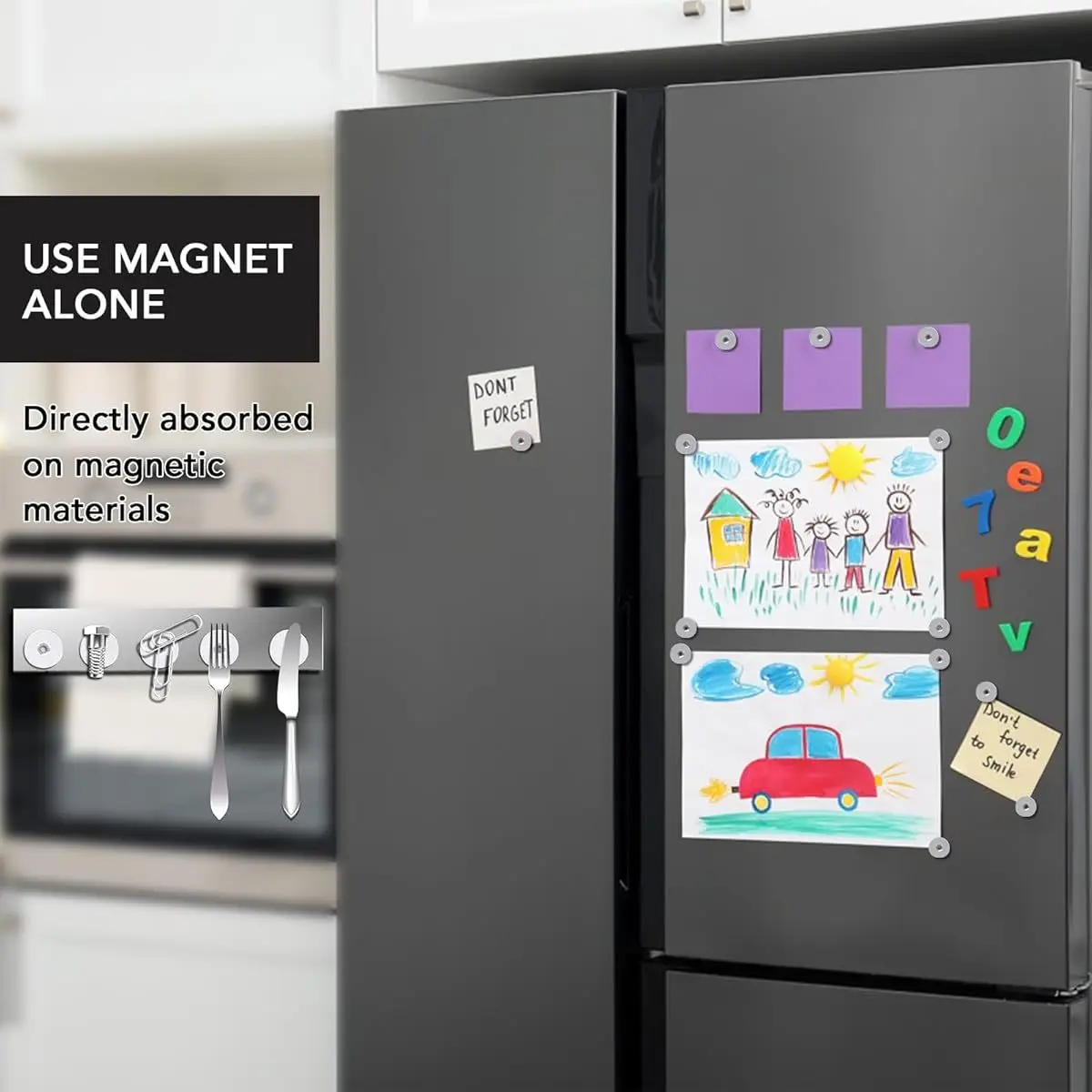 20/50 قطعة 10x3 مللي متر و 10x4 مللي متر مغناطيس مع فتحة مركزية 3 مللي متر ، مغناطيس تركيب غاطسة لتثبيت المسمار في الروبوتات والآلات