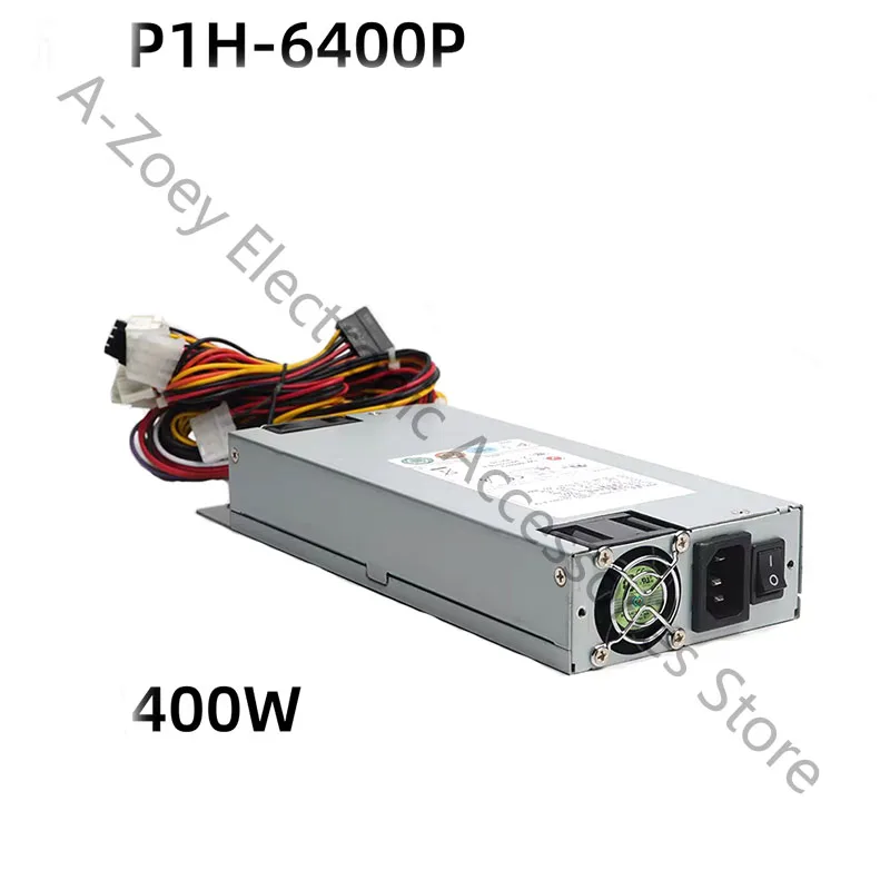 Brand New Original P1H-6400P 400W Standard 1U industrial computer power supply, network data storage power supply P1H6400P