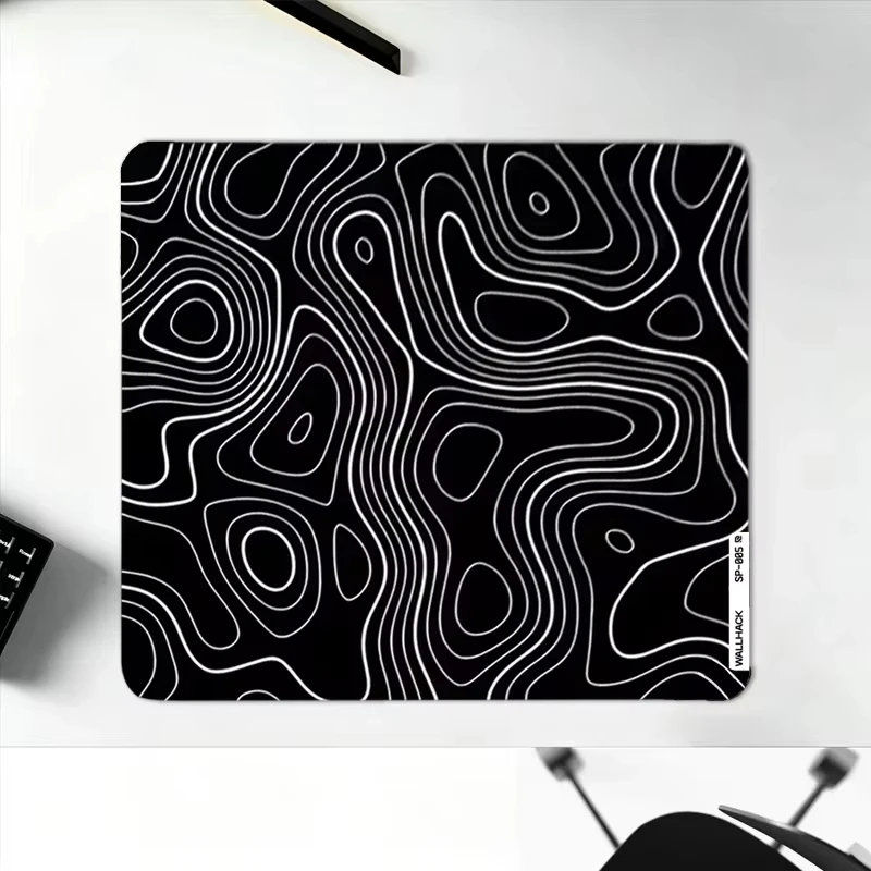 For W-WALLHACK SP005 Fluid Glass Gaming Mouse Pad YUME Frosted Surface Desktop Mat E-Sports FPS Office Custom Gaming Accessories