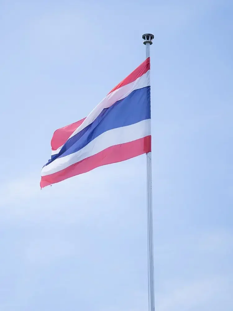 90*150cm Thai flag for meet,Parade,party.Hanging,decoration