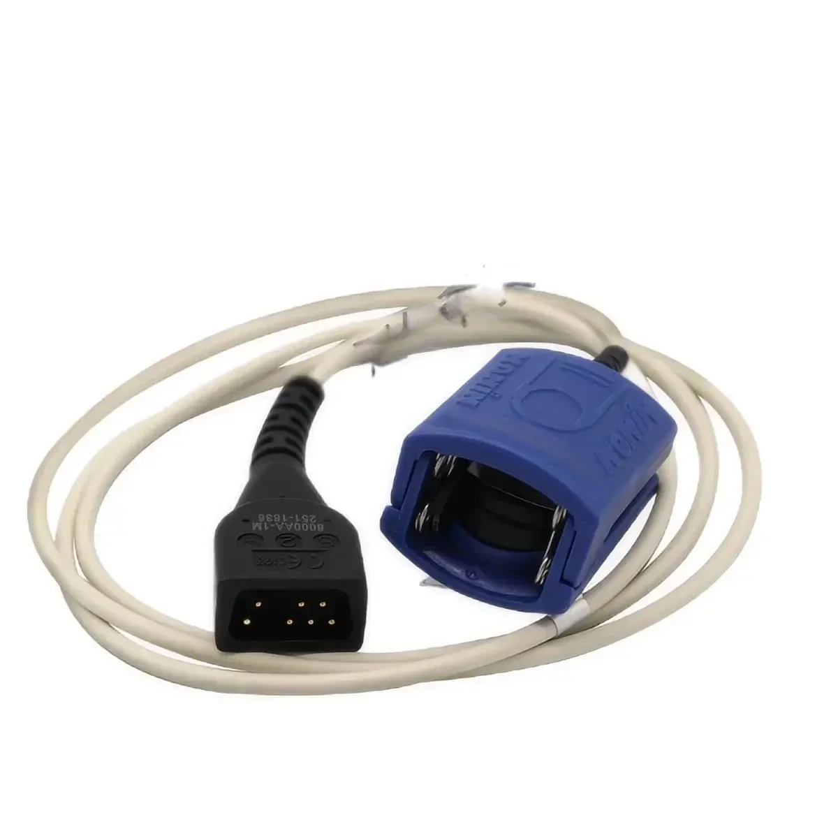 Nonin 8500/2500 SpO2-Sensor-Verbindungssonde 8000AA/SM, mit Fingerklemme Dynascope SpO2-Kabel, original hochwertige Überwachung
