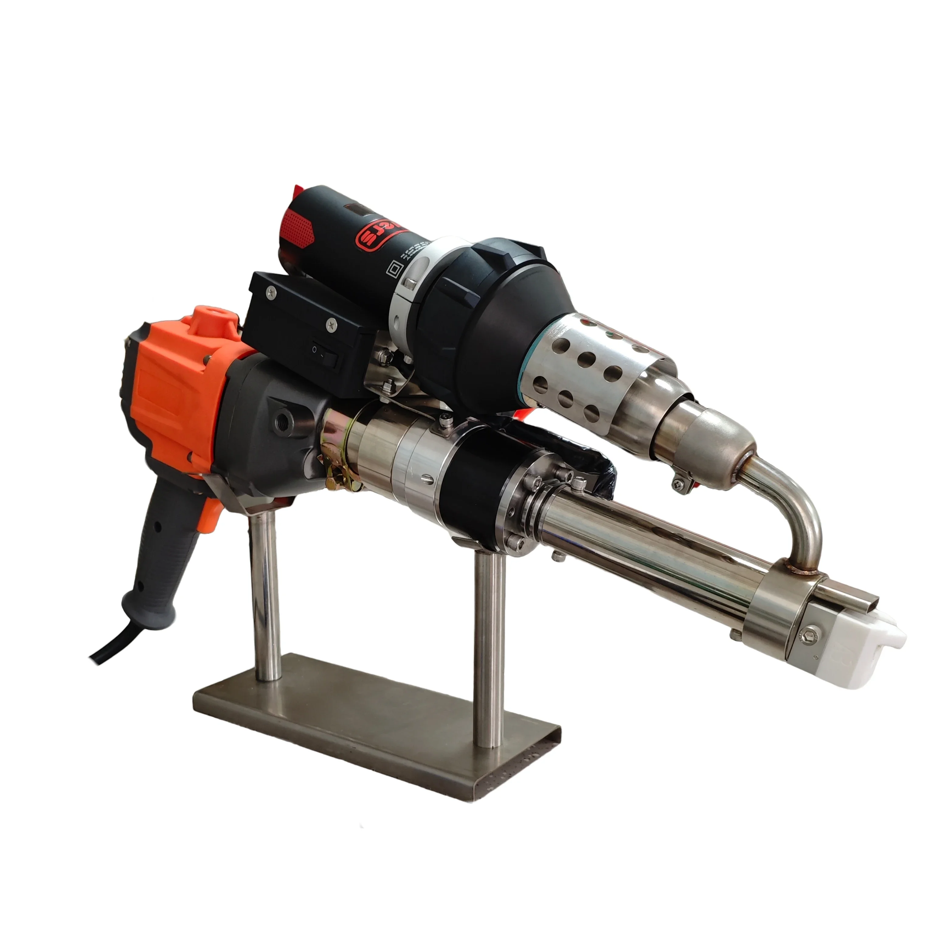 

Экструдер для сварки полипропилена 4100 Вт, ручной экструдер для пластика и геомембран (ПП/ПЭ)