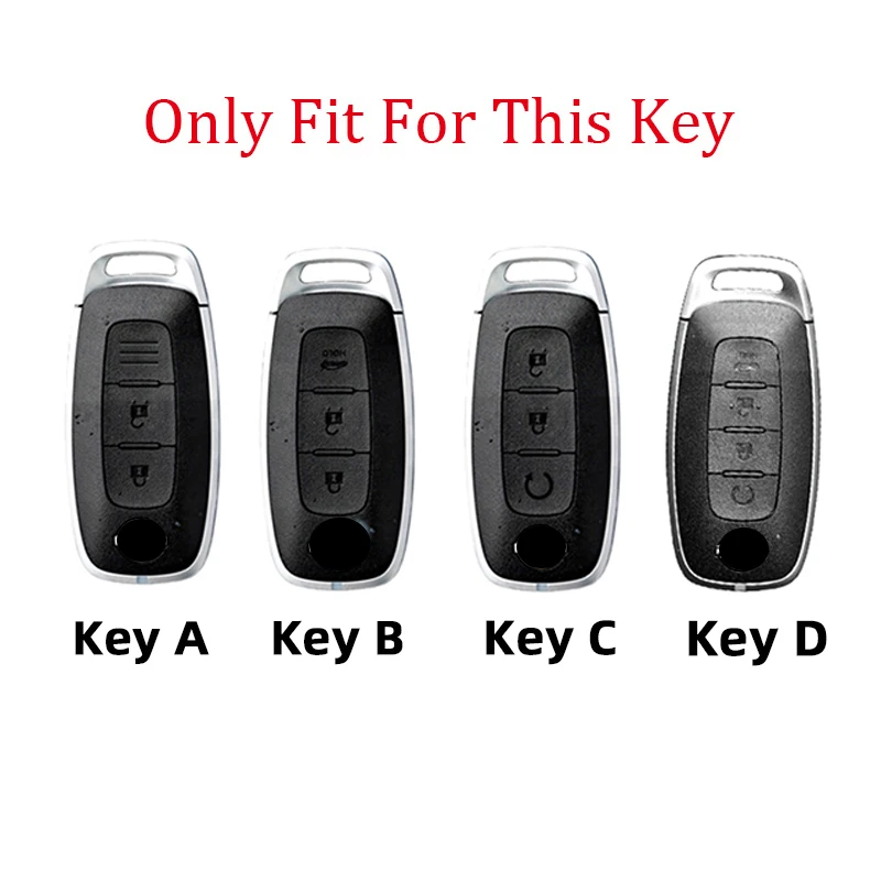 New Car Key Case Cover for Nissan X-trail T33 Qashqai 2022 J12 Ariya Altima Teana 2022 2023 Key Cover Car Accessories