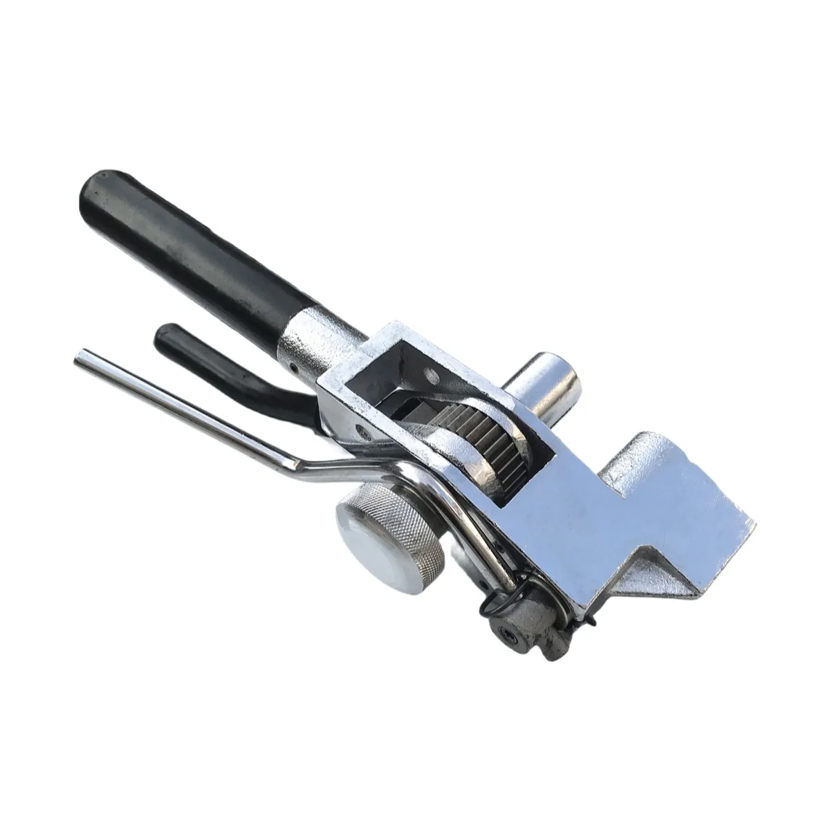 كماشة ربط كابل من الفولاذ المقاوم للصدأ Tindon-X مع شداد وقاطع - أداة تعبئة حزام فولاذي لتجميع مشابك ربط #6