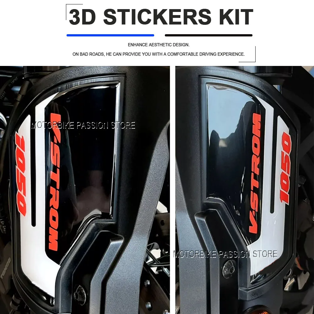 For SUZUKI V-STROM 1050 XT 2020 Motorcycle Protection Sticker Motorbike Accessory 3D Epoxy Sticker Kit 1050 XT 2020 2021 2022