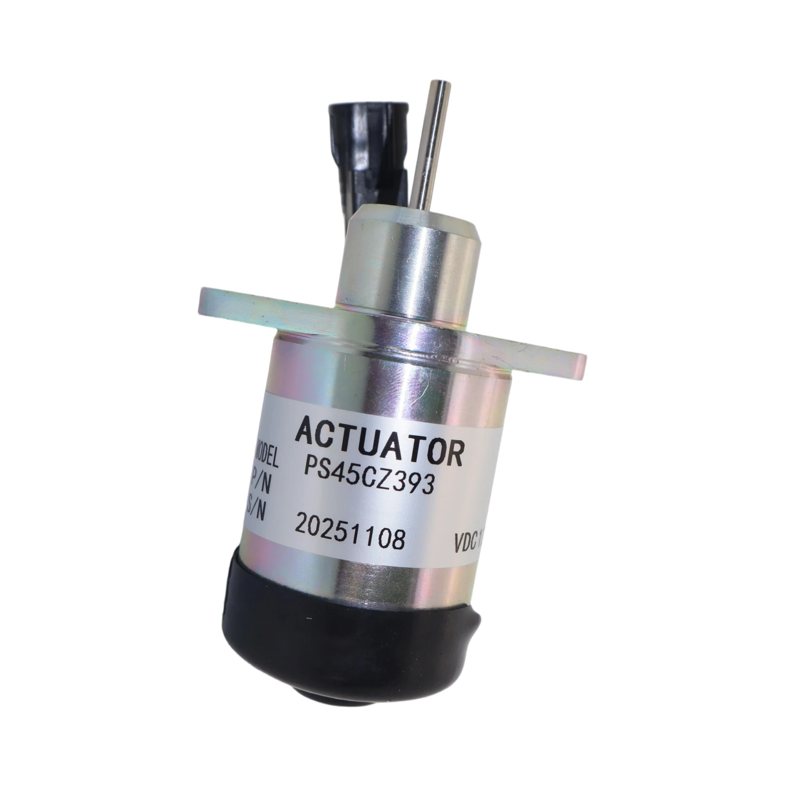 

12V Fuel Shut Off Solenoid PS45CZ393 1E369-60011 1G528-60010 Compatible for Kubota V2607 V3307 Engine