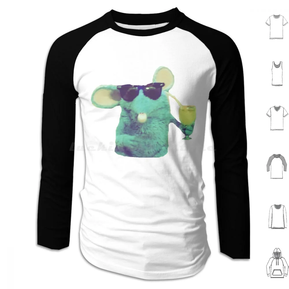 Cool Tutter The Mouse sudaderas con capucha de manga larga oso en Big Blue House Fanart Bear A House Big Blue Bear en el Big Blue