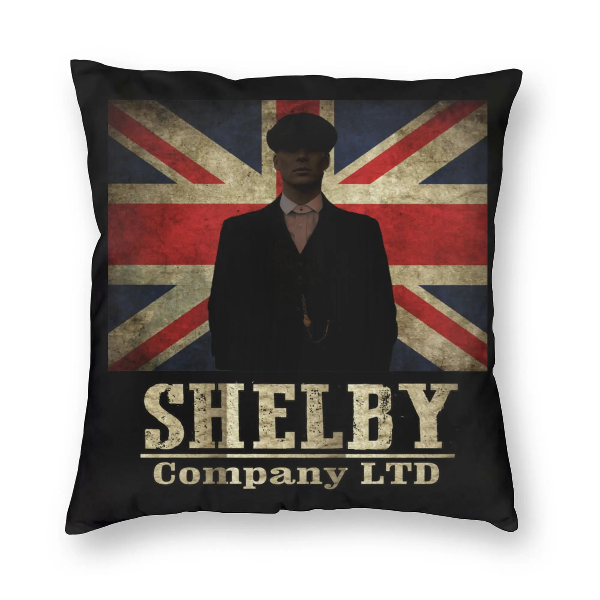 P-Peaky  Blinders Pillowcase Printed  Cushion Cover Decor Arthur Thomas Tommy Shelby Throw Pillow Case Cover Chair Zippered