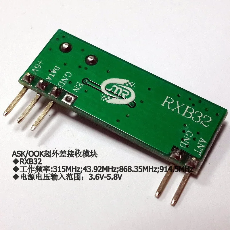 433MHz Wireless Module ASK/OOK Transmitter Receiver for DIY Home Automation Electronic Projects