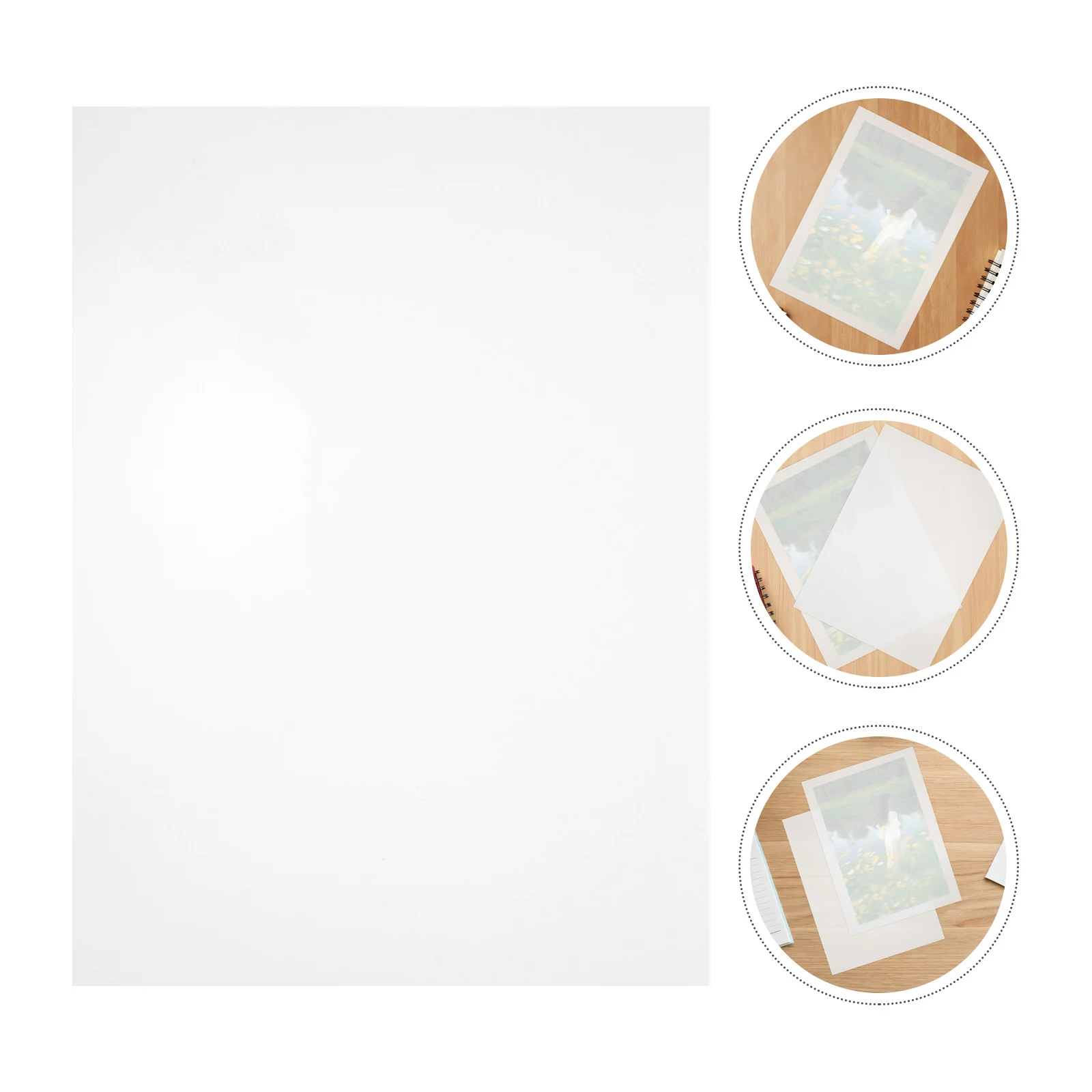 

100 Sheets Plastic Laminating Pouches A4 Laminating Film for Photos Cards Certificates and Documents