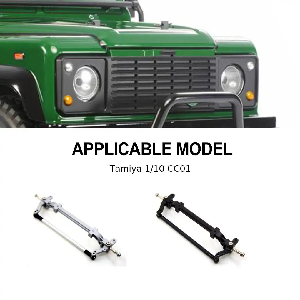 Aluminum Alloy 1/10 1/14 Front Axle For CC01 56301 56304 56309 56314 TT01 TT02 RC Car Part RC Car Accessories