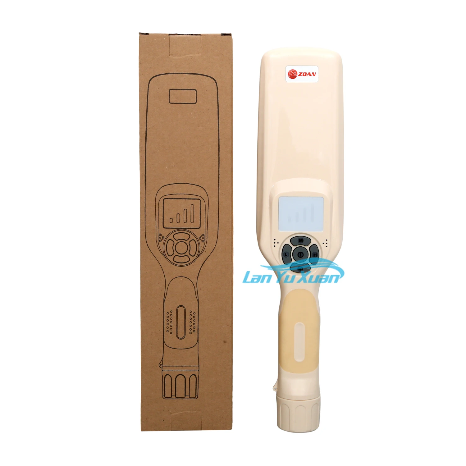 

Public place use material adjusted waterproof hand held gold metal detector