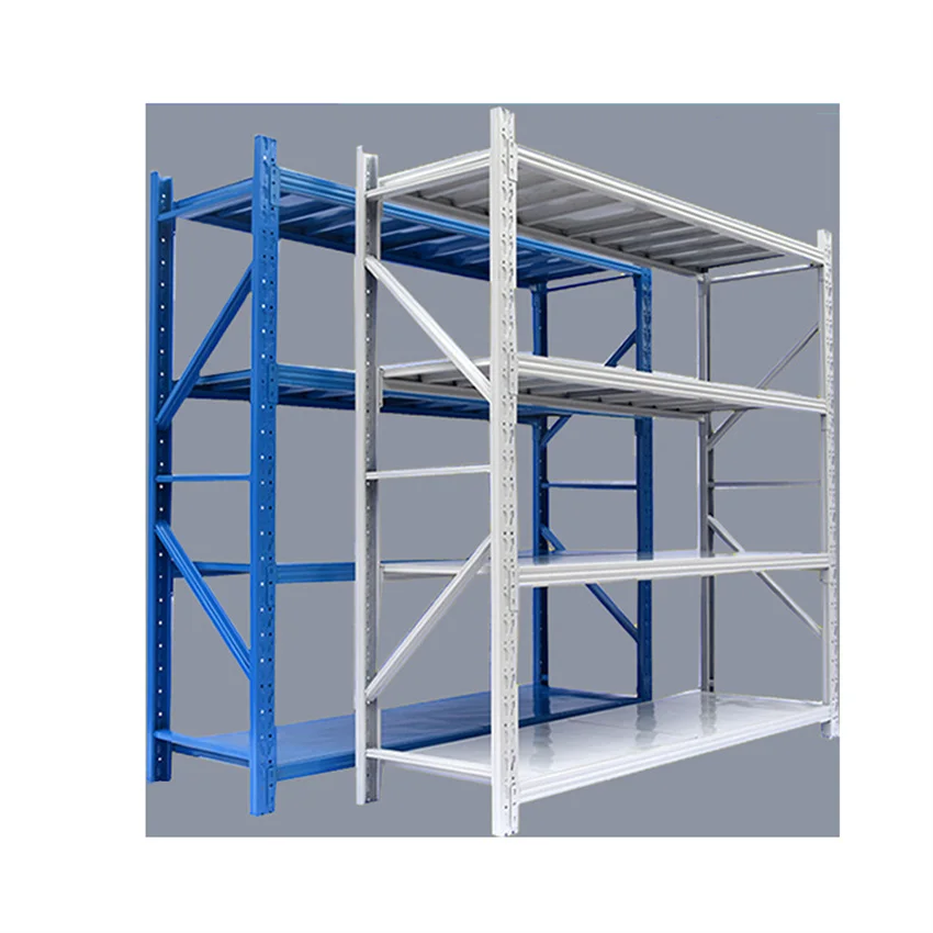 Garage Warehouse Rack Adjustable Storage Stacking Racks Pallet Steel Metal Shelving Shelves