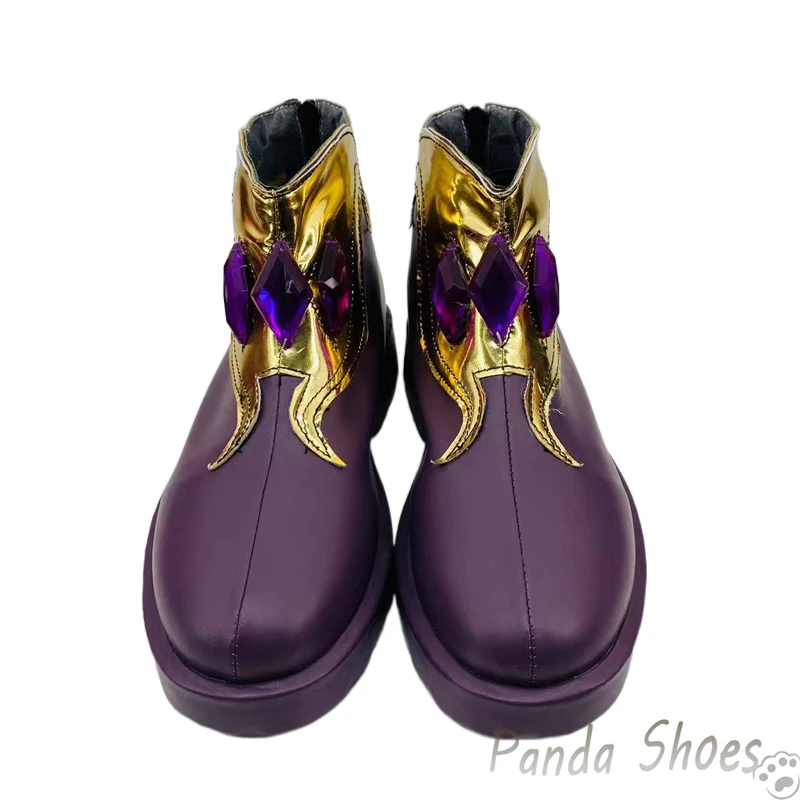 Anime Cosplay Sapatos para Festa de Halloween, Cosplay Costume Prop, Cos Sapatos, Barba Preta, Destino, Destino