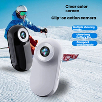 Sports Thumb Camera - Motorcycle & Outdoor Shooting, HD Driving Recorder with Chest Mount for Vlog Recording