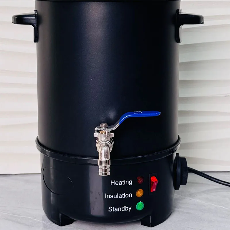 

EU US Plug Electric Melting Candle Wax Melter Candle Making Machine Temperature Control Wax Melting Machine