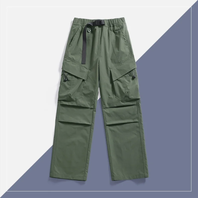 Outdoor Fishing Casual Windproof Breathable Straight Leg Pants Fashionable Versatile Loose Sports and Leisure Multi Pack Pants