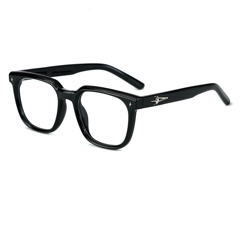 CATERSIDE Neue Flache Licht Gläser Männer Marke Design TR90 Quadratischen Rahmen Brillen Frauen Business Minimalistischen Mode Transparente Linse – Detail 5