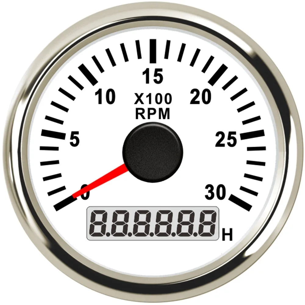 

52Mm pointer tachometer, engine speedometer, modified general instrument for vehicles and ships, connected to speed sensor