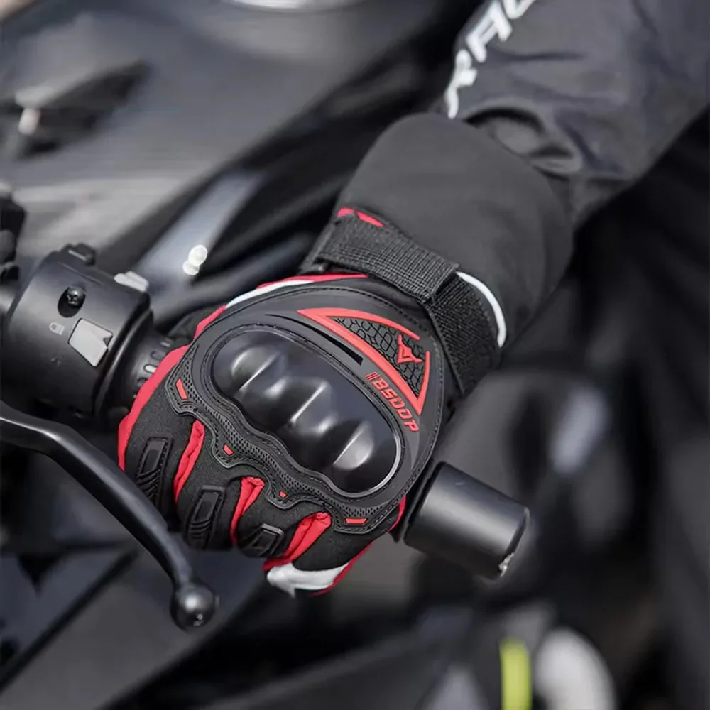 قفازات الدراجات النارية يندبروف مقاوم للماء Guantes موتو دراجة نارية قفازات ركوب الخيل شاشة تعمل باللمس موتو موتوكروس قفازات أربعة مواسم #6