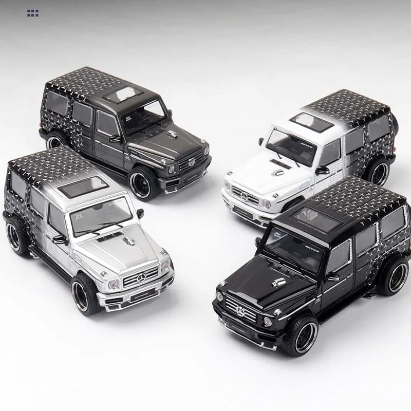 

Литой под давлением оригинальный масштаб 1:64 G63, имитация сплава, модель автомобиля, статический дисплей, Коллекционная игрушка, подарок, сувенирное украшение