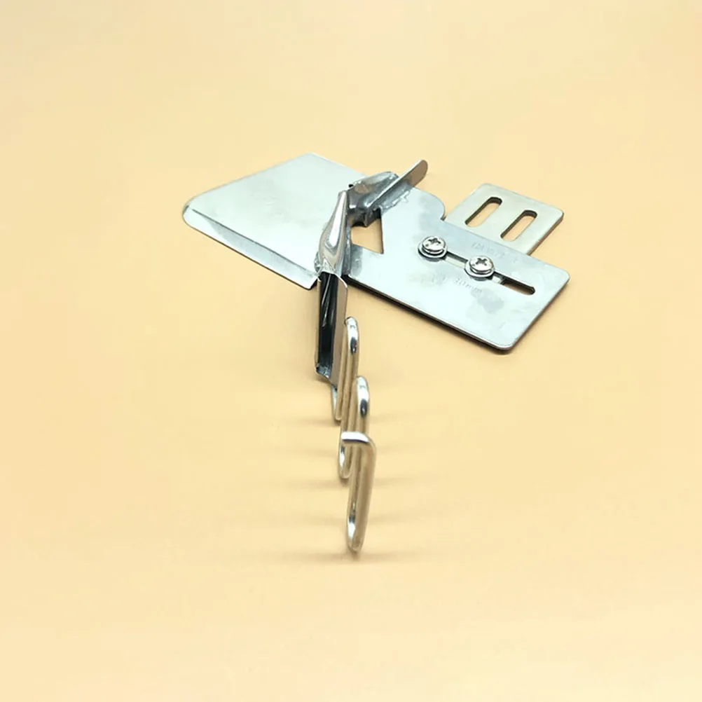 

Sewing Machine Binder Stainless Wrapper Double Fold Angle Folder Binding Attachment Seam Folder Sewing Accessory