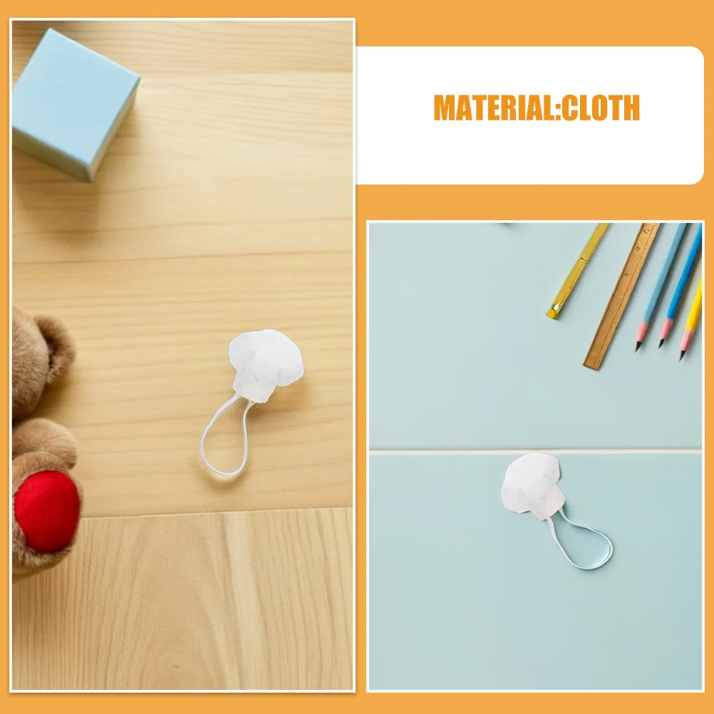 4pcs Miniature Mini Bonnets Hats For 10-15Cm Accessories Role Play Cooking Hat Small Craft Hats Kids Diy Play Decor