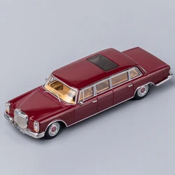 New Model Car Launched Mercedes Pullman Body Extended Bulletproof Series Excellent Decorative Collectibles