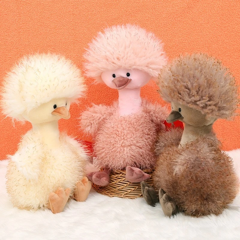 

Huggably Imperfect Duck Plush Toy - Soft Messy Feather Stuffed Animal, Cuddly Soothing Companion & Unique Gift