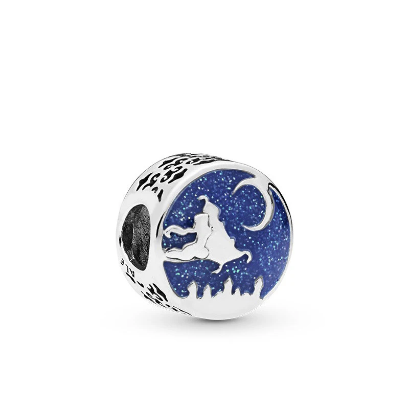 New Fashion Charm Original Pumpkin Carriage Star Moon Beads Suitable for the original Pandora Lady Bracelet Jewelry Gift