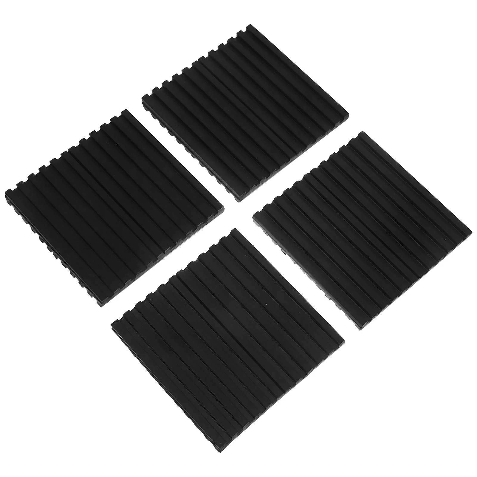 Rubber Shock Pad Vibration Isolation Pads Mechanical Damping Air Conditioner Shockproof for Ac Condenser Base Anti Parts