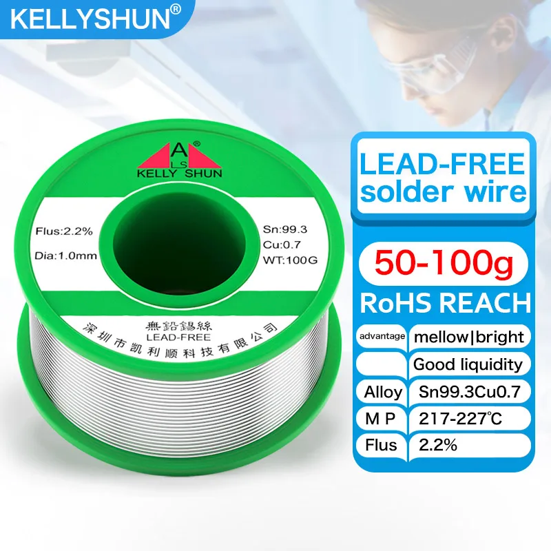 2024 New Type Lead free environmental friendly solder wire rosin containing high purity maintenance soldering iron solder wire