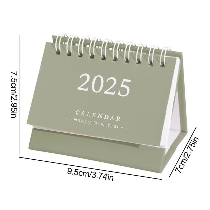 Stand Up Calendar Creative 2025 Calendar Standing Calendar Desk Decorations Family Planner 2025 Monthly Calendar For Daily