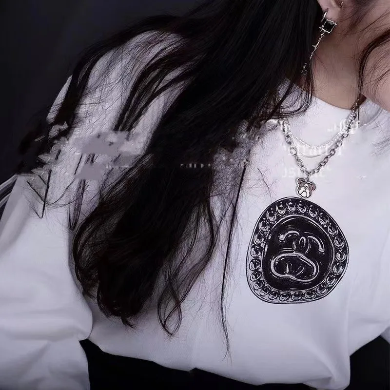 

Ожерелье для собаки, плохая собака, дизайн меньшинств, мода в стиле хип-хоп для японских пар, подвески