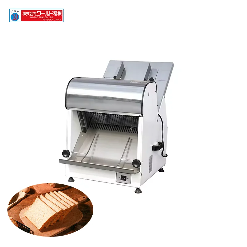 

Automatic Commercial Bread Slicer Toast Cutting Machine Bread Slicing Machine