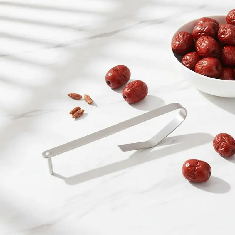 #@Stainless Steel Cherry Pitter Quick Pitting Suitable For Home And Outdoor Use