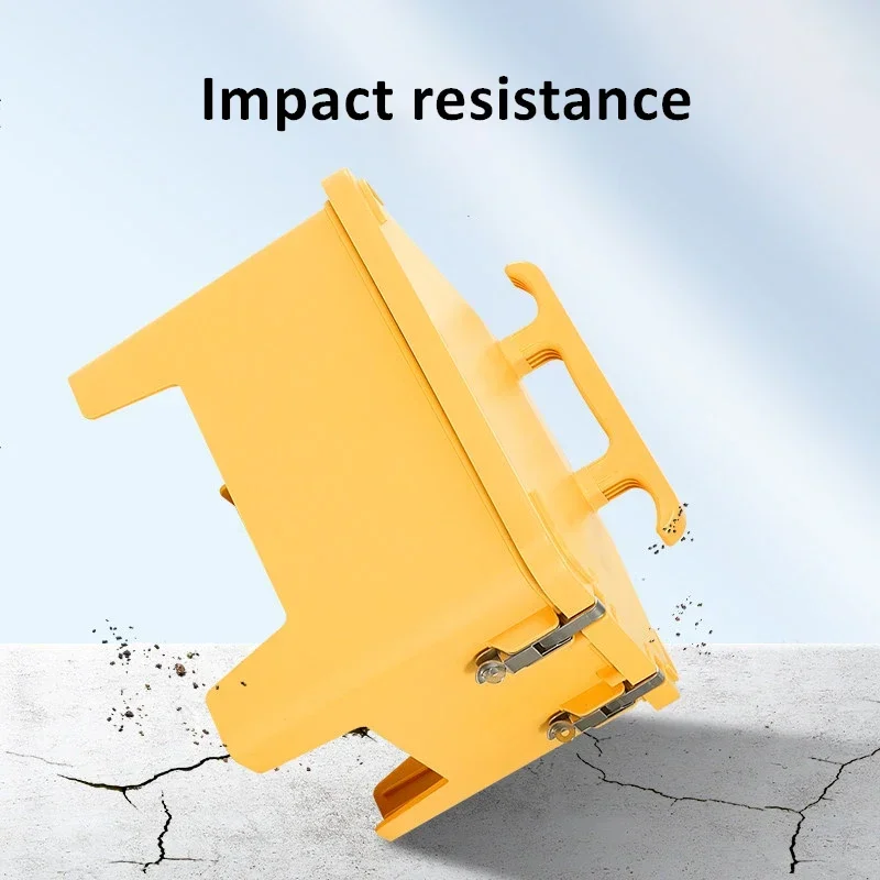 Outdoor Waterproof Socket Box Industrial Mobile Portable Wiring Box Maintenance Power Box Construction Site Temporary Wiring Box