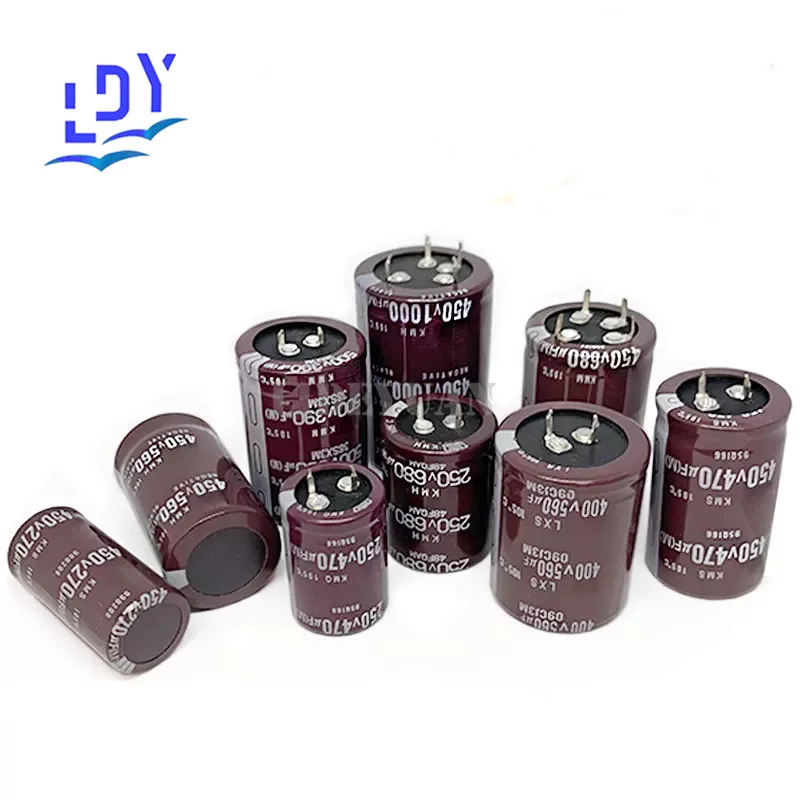 1pcs Aluminum electrolytic capacitor 250V 1800UF Capacitor 200V 1800UF Black gold rigid size 30X45/50 35X40/45/50