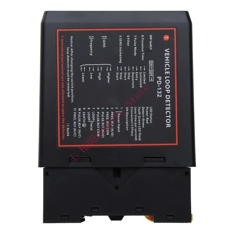 

63HF Vehicle Loop Detector PD132 Single Channel for Traffic Control English Version