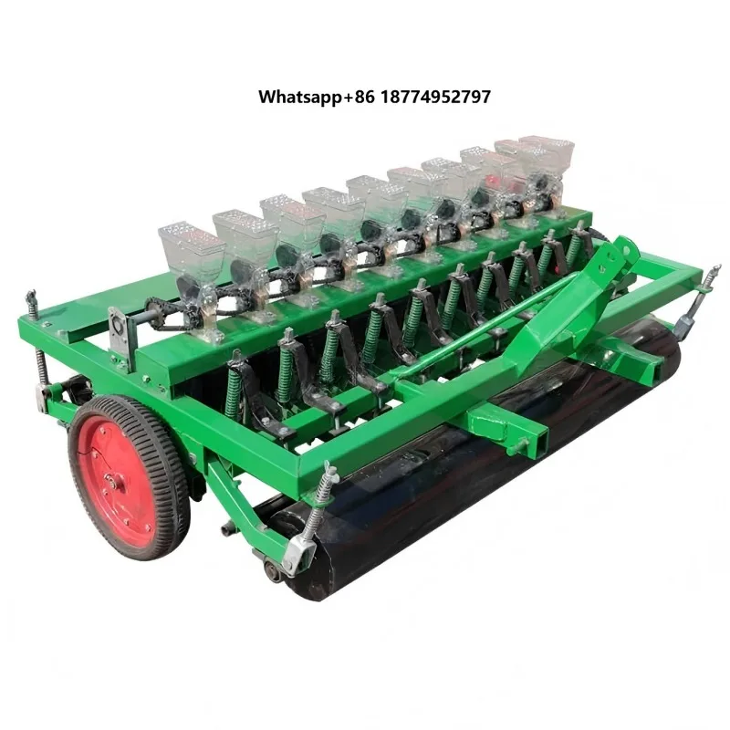 High Precision Multi Row Farm Vegetable Seeder for Small Seeds Tractor Mounted Onion Carrot Planter Seeding Machine