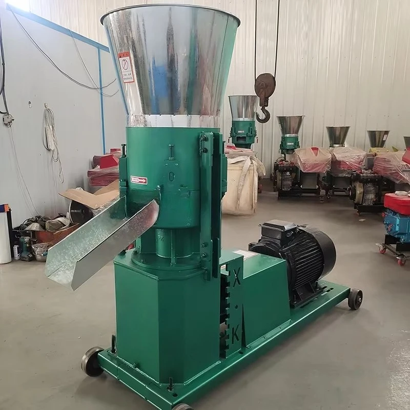 

Efficient Livestock Poultry Pellet Machine Home Farm Use 15kw 300kg/h Capacity 380V Motor Agricultural Machinery