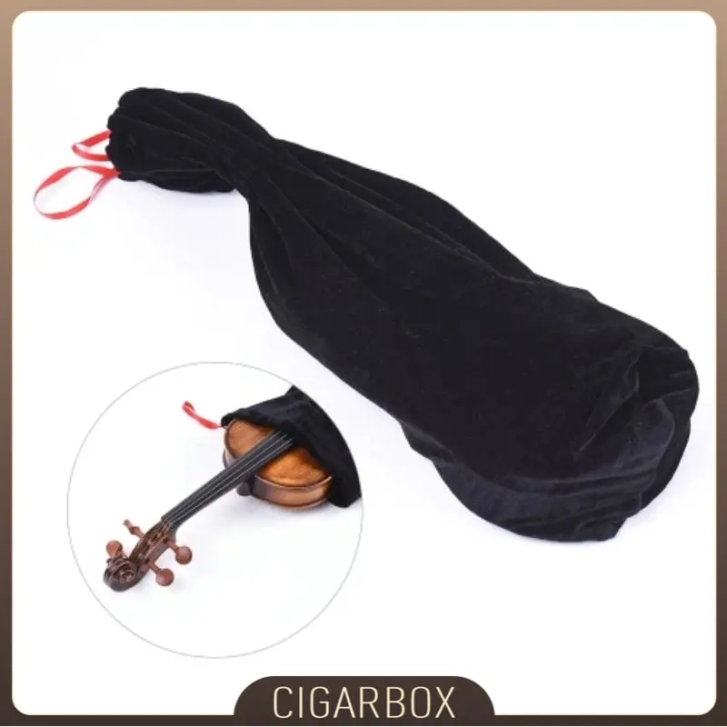 Violin Bag Satin Fabric   For 4/4-1/8  Fiddle Protective   Parts & Accessories Black New