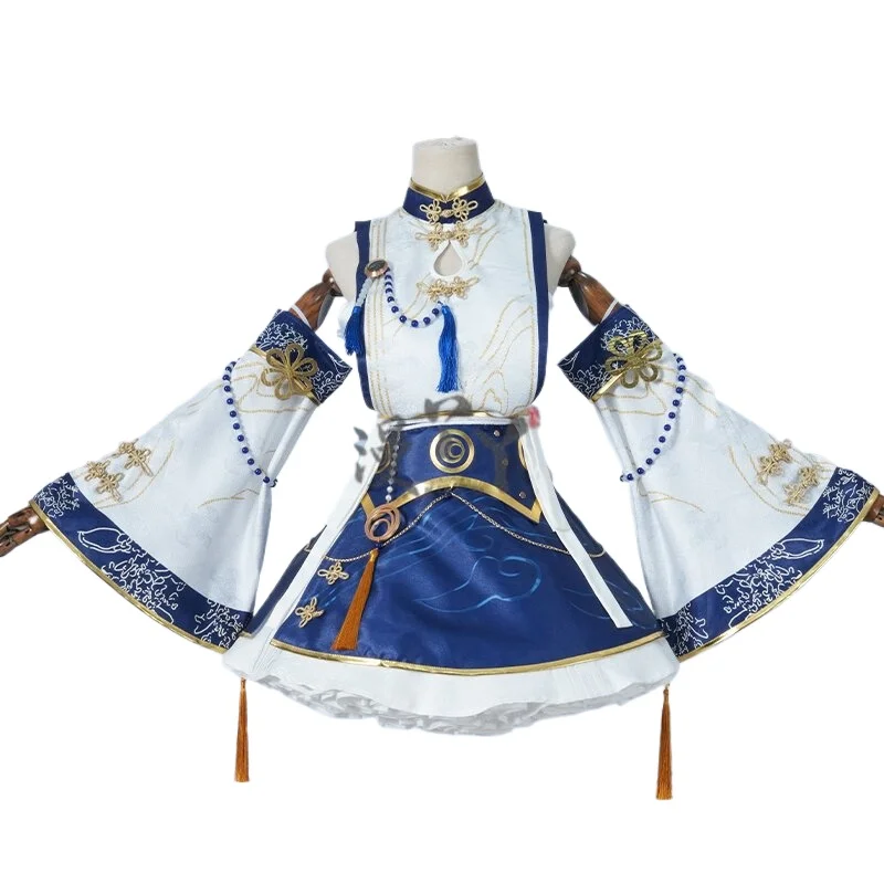 

Wuthering Waves Iuno Dress Cosplay Costume for Women Halloween Party Fancy Dress Full Set with Accessories