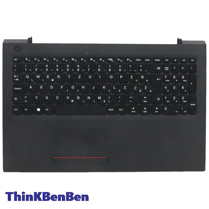 SI Slovenian Keyboard Upper Case Palmrest Shell Cover  For Lenovo V110 15 15AST 15IAP 15IKB 15ISK Laptop 5CB0L78339