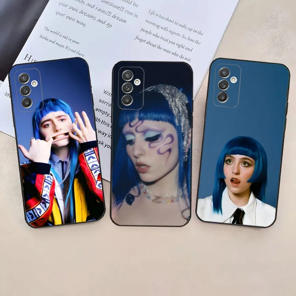 

Ashnikko Singer WEEDKILLER Phone Case For Samsung Galaxy A20,A21s,A22,A31,A32,A52,A53,A72,73,A80,A91 Soft Black Phone Cover
